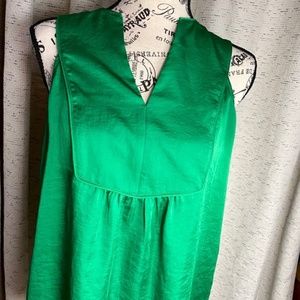 Anthropologie Silky Shell Sleeveless Blouse sz 12